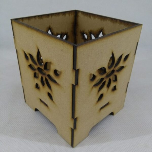 Fanal calado FLOR 10X10X12cm