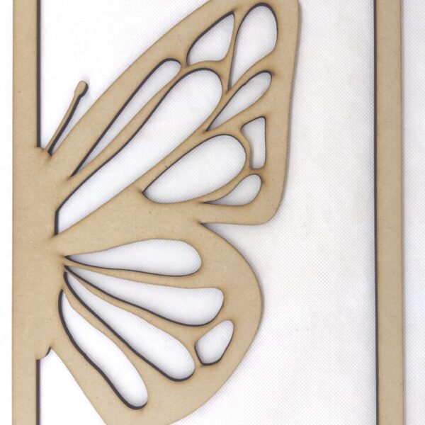 Cuadro decorativo -Mariposa- 27x40cm