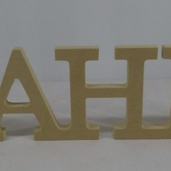 Nombre 10 LETRAS 10cm de alto