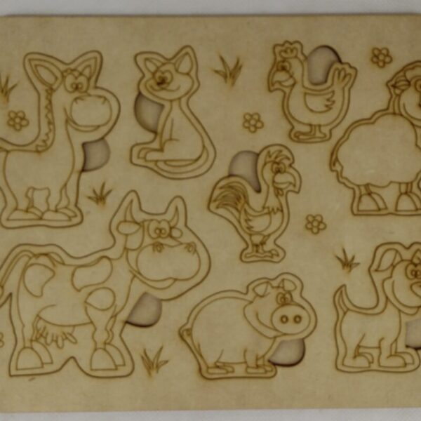 Rompecabezas Animales de granja