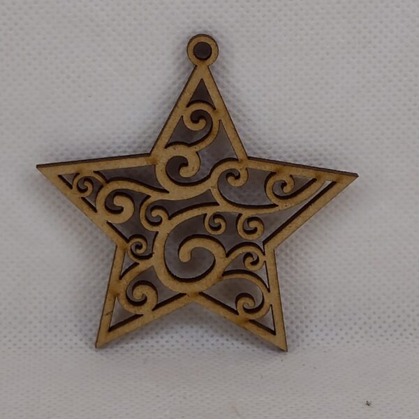 ESTRELLA CALADA 8CM